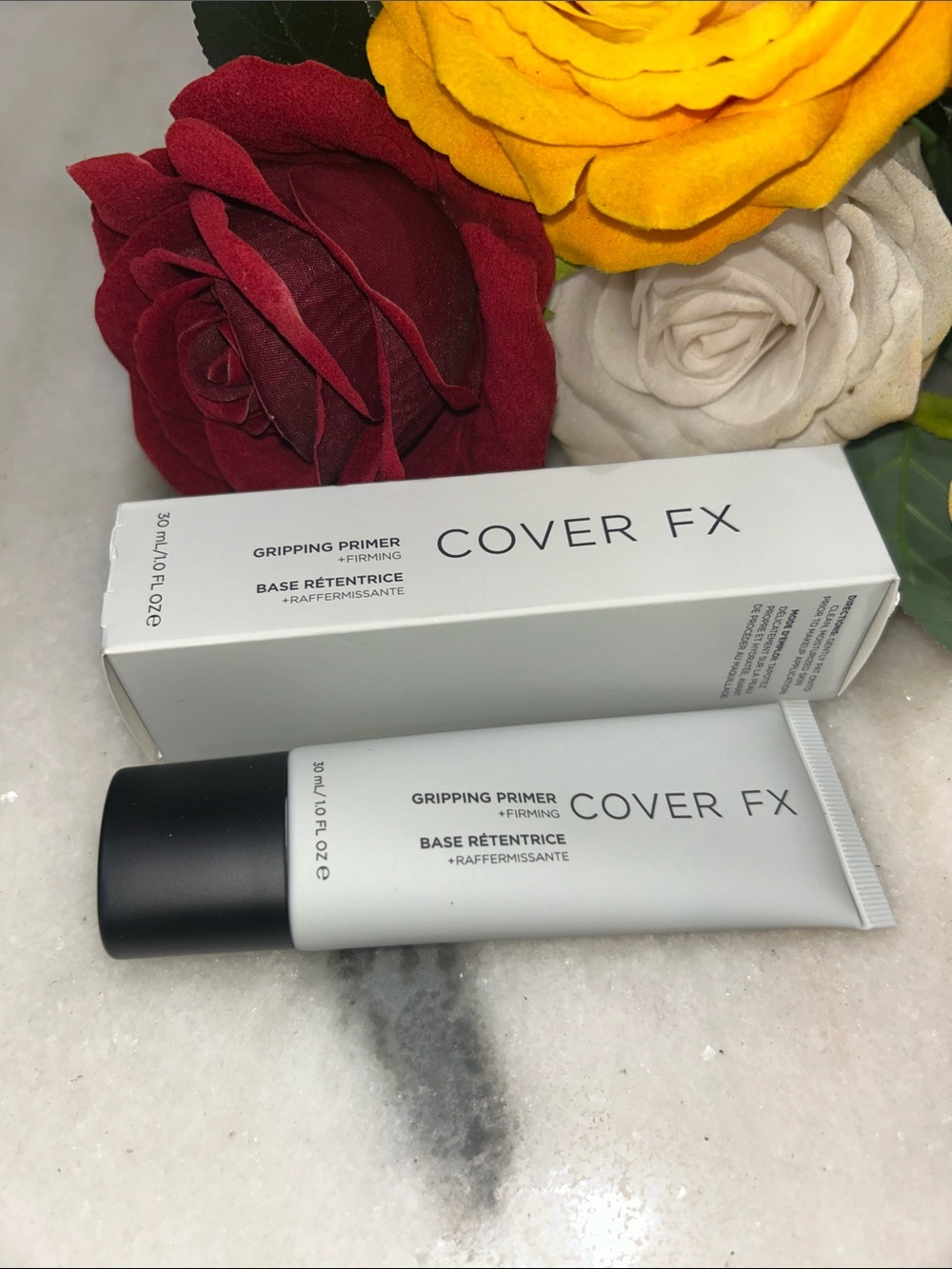 COVER FX Gripping Primer + Firming in White Packaging